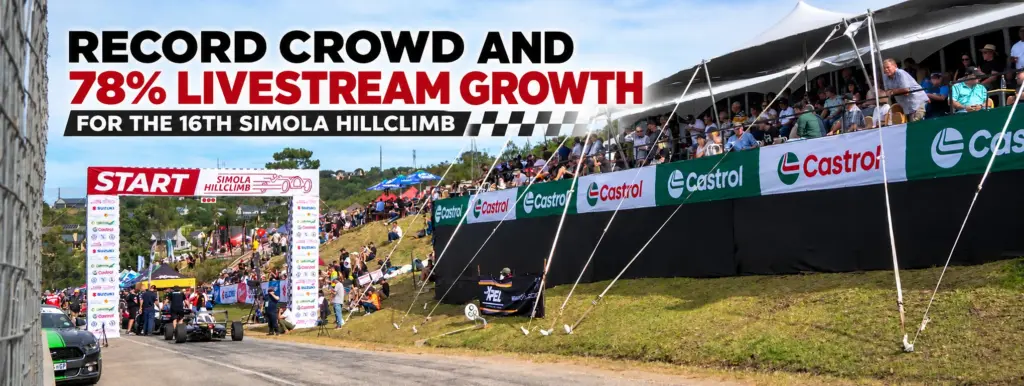 RECORD CROWD AND 78% LIVESTREAM GROWTH FOR THE 16TH SIMOLA HILLCLIMB