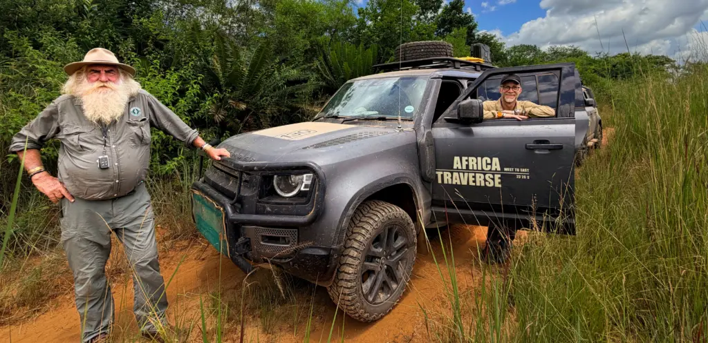 Defender powers Kingsley Holgate Foundation on epic Drakensburg expedition